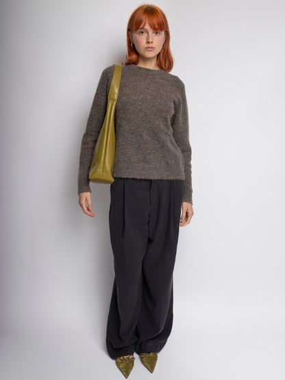 Scarlett Versleten Leren Retailertas