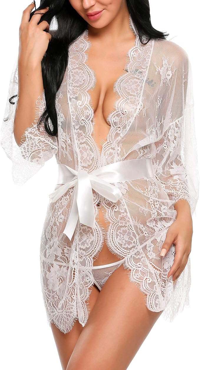 ISABELL | Kimono- en Babydoll-set
