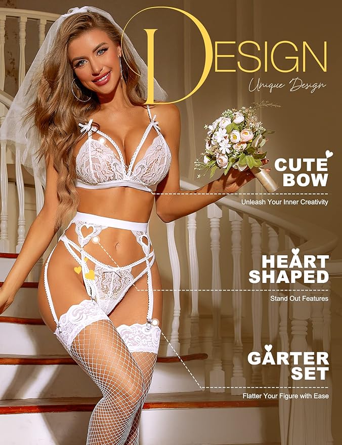 VANESSA – Sexy Lingerieset met Boogje