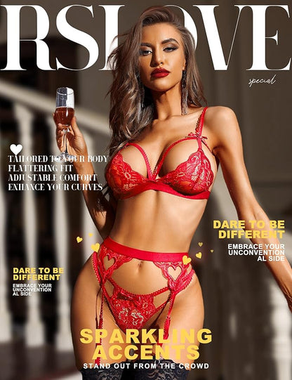 VANESSA – Sexy Lingerieset met Boogje