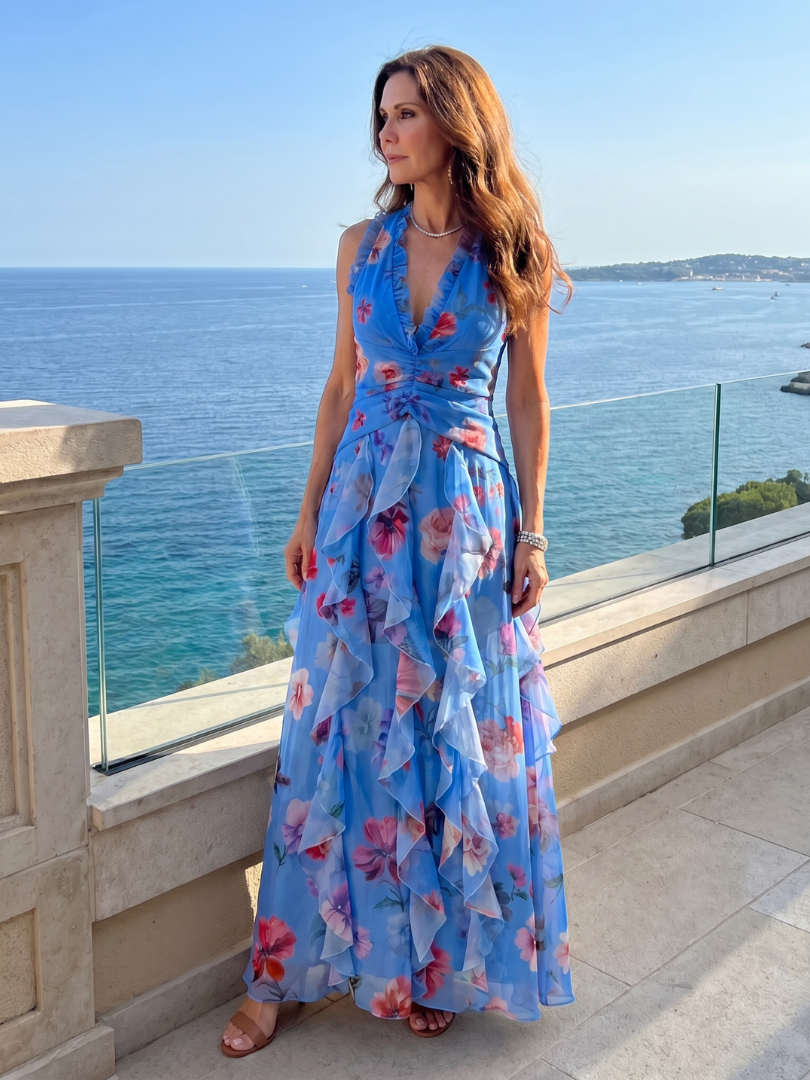 DAPHNE | Floral Maxi Jurk