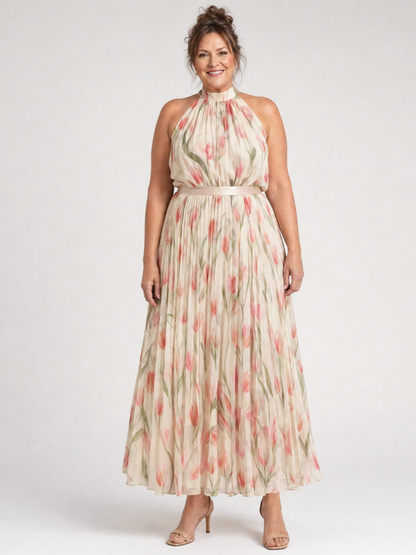 MARIT | Bloemen Maxi Jurk