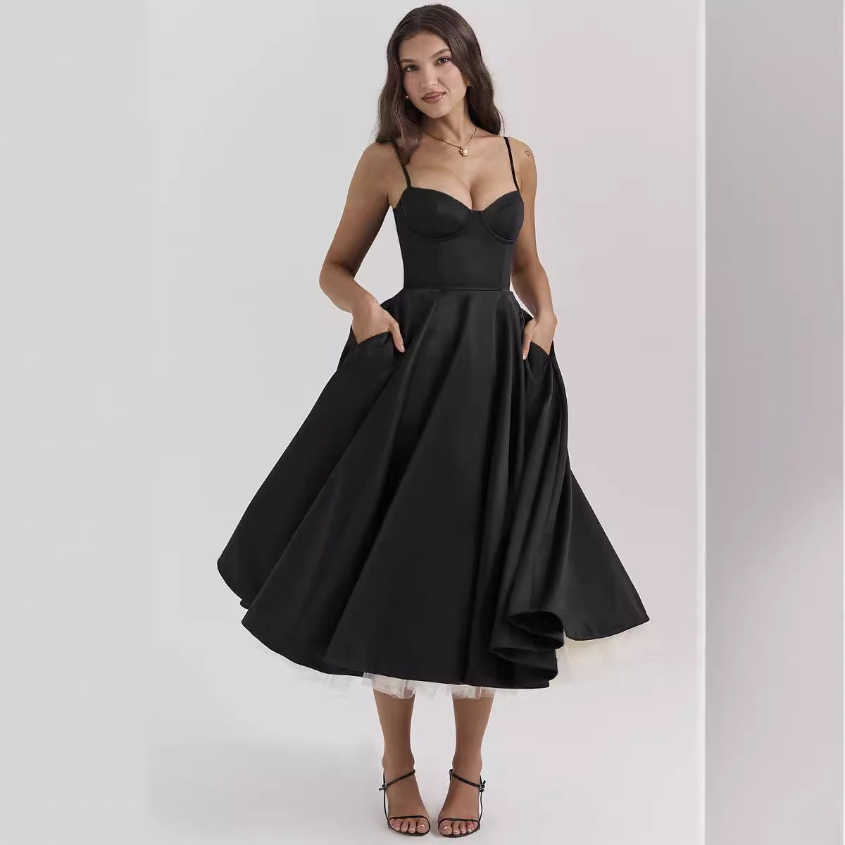 YLIANA | Midi Jurk