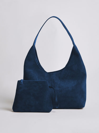 Suede Daily Lederen Tote