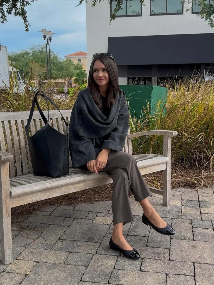 GRETA - Jas met Sjaal