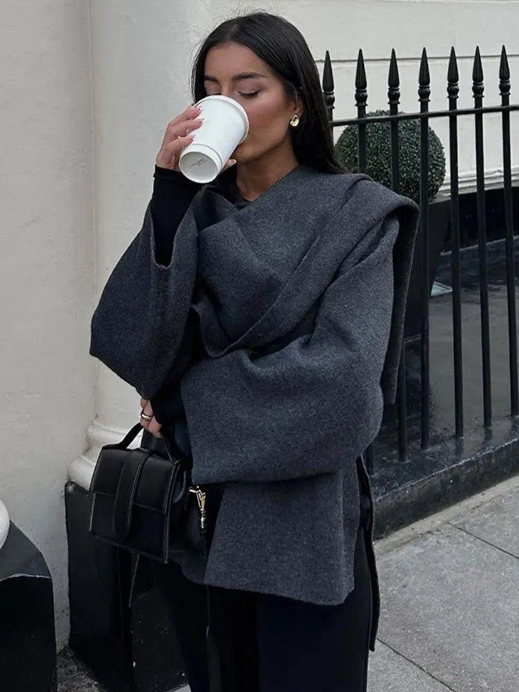 GRETA - Jas met Sjaal