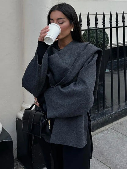 GRETA - Jas met Sjaal