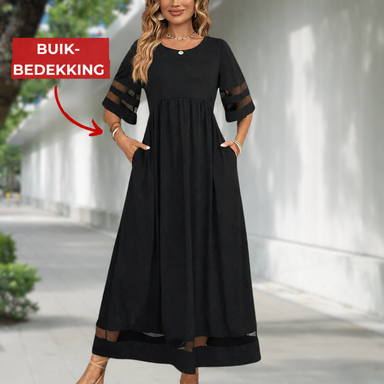 SONIA | Losvallende Zomer Maxi Jurk
