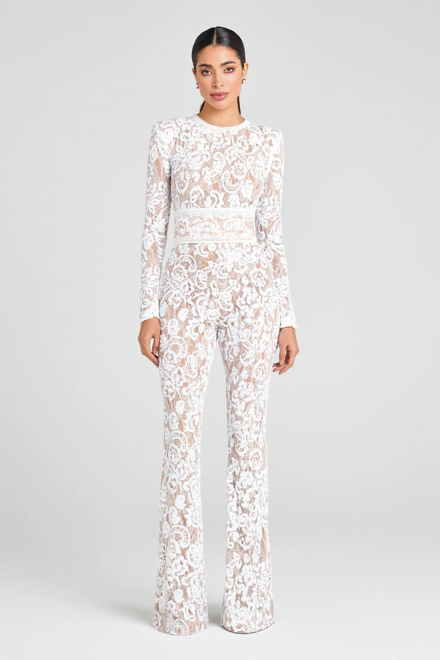 ELVIRA – Luxe Lace Sequin Jumpsuit