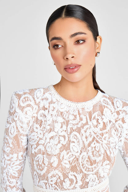 ELVIRA – Luxe Lace Sequin Jumpsuit