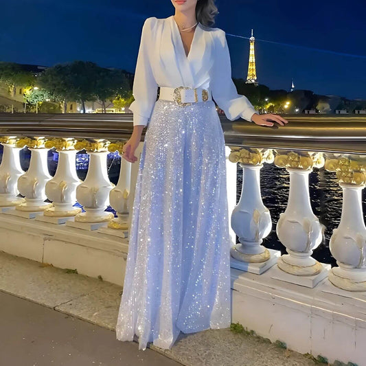 MARIA | Jumpsuit met V-hals