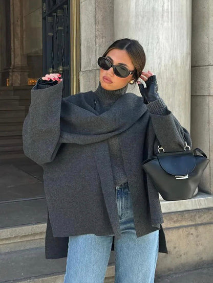 GRETA - Jas met Sjaal