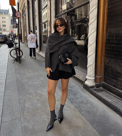 GRETA - Jas met Sjaal