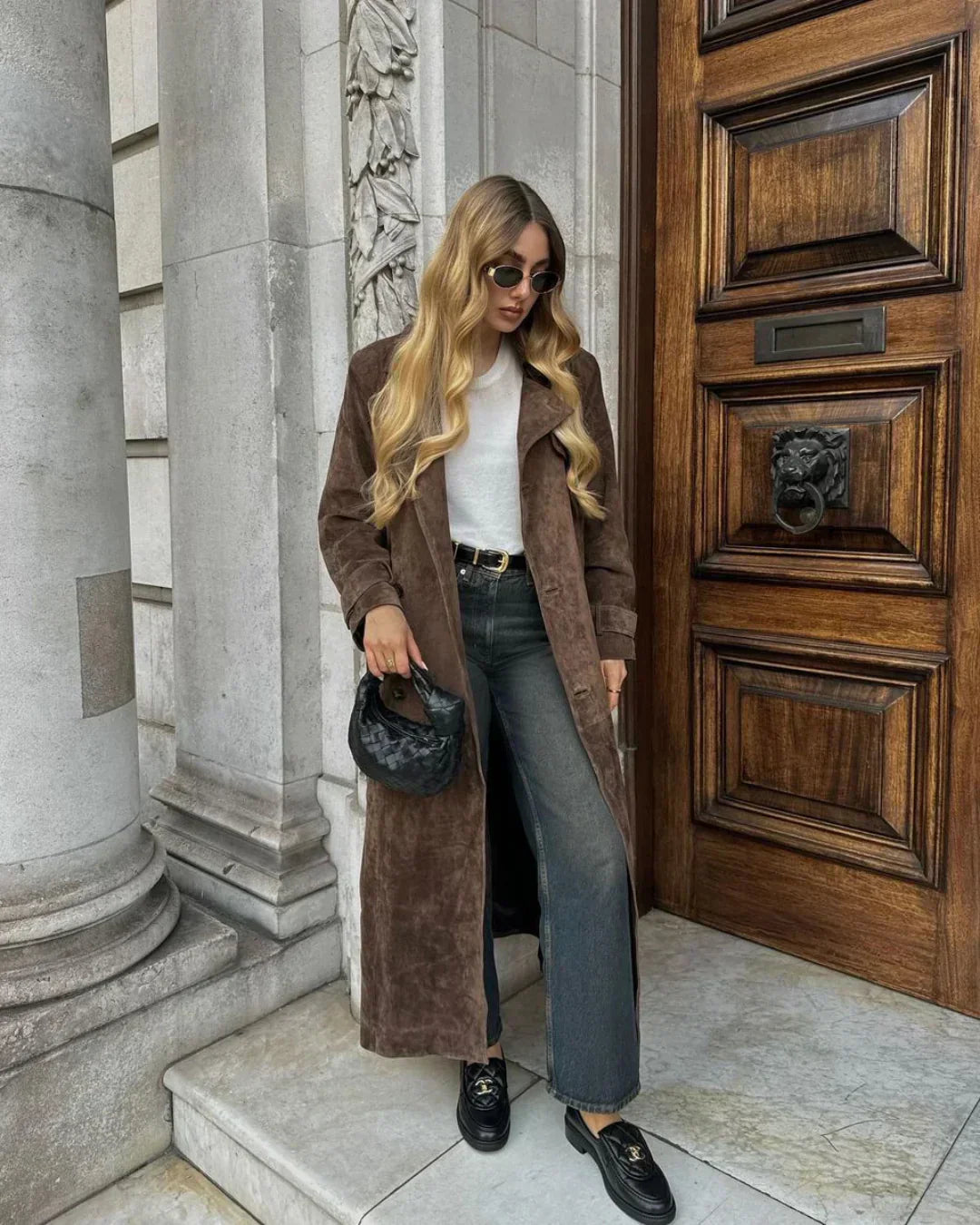 CLAIRE | Vintage Suède Jas