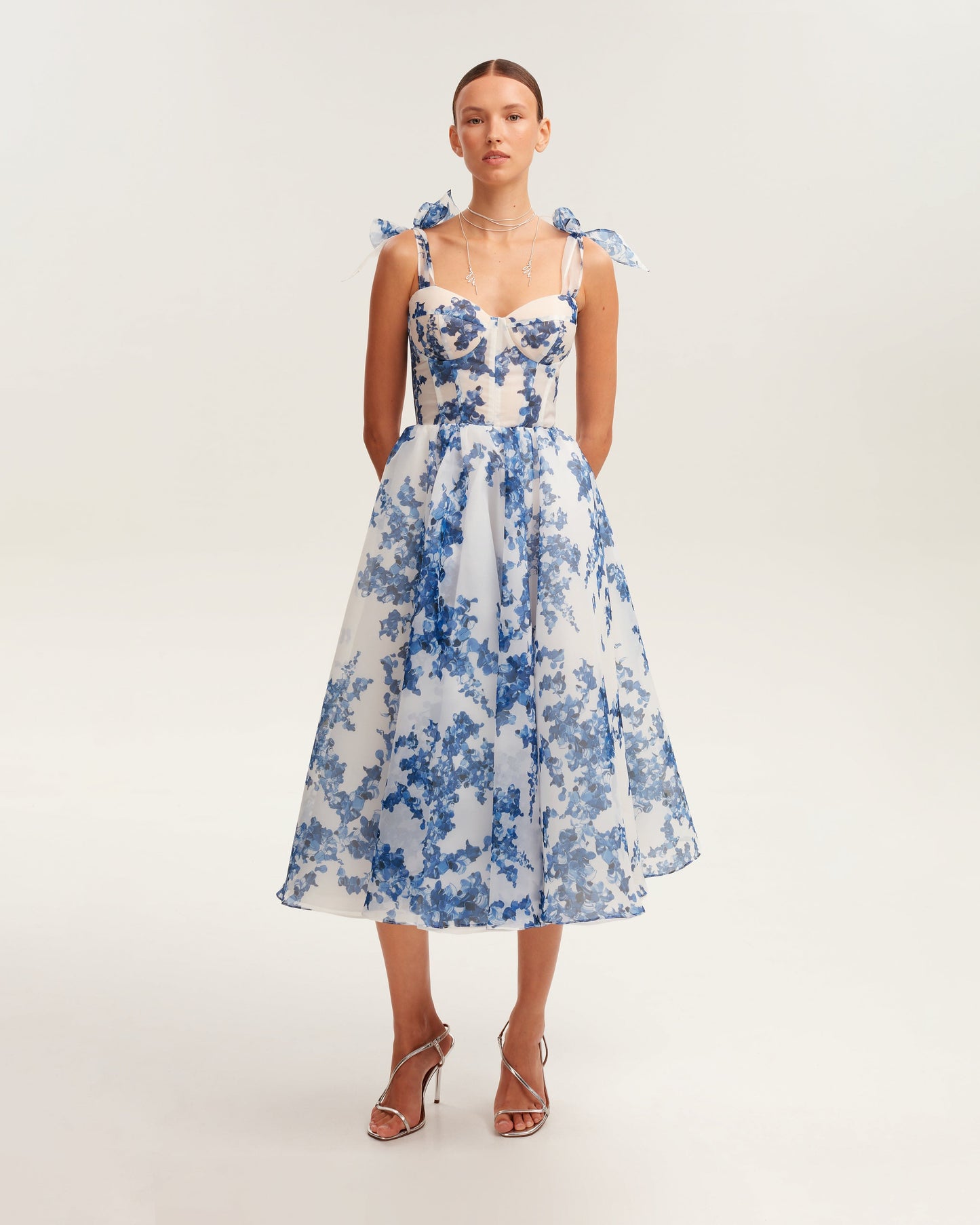 LESLIE | Floral Midi Jurkje