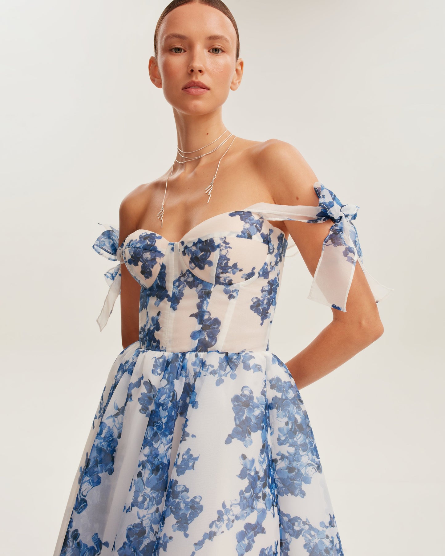 LESLIE | Floral Midi Jurkje