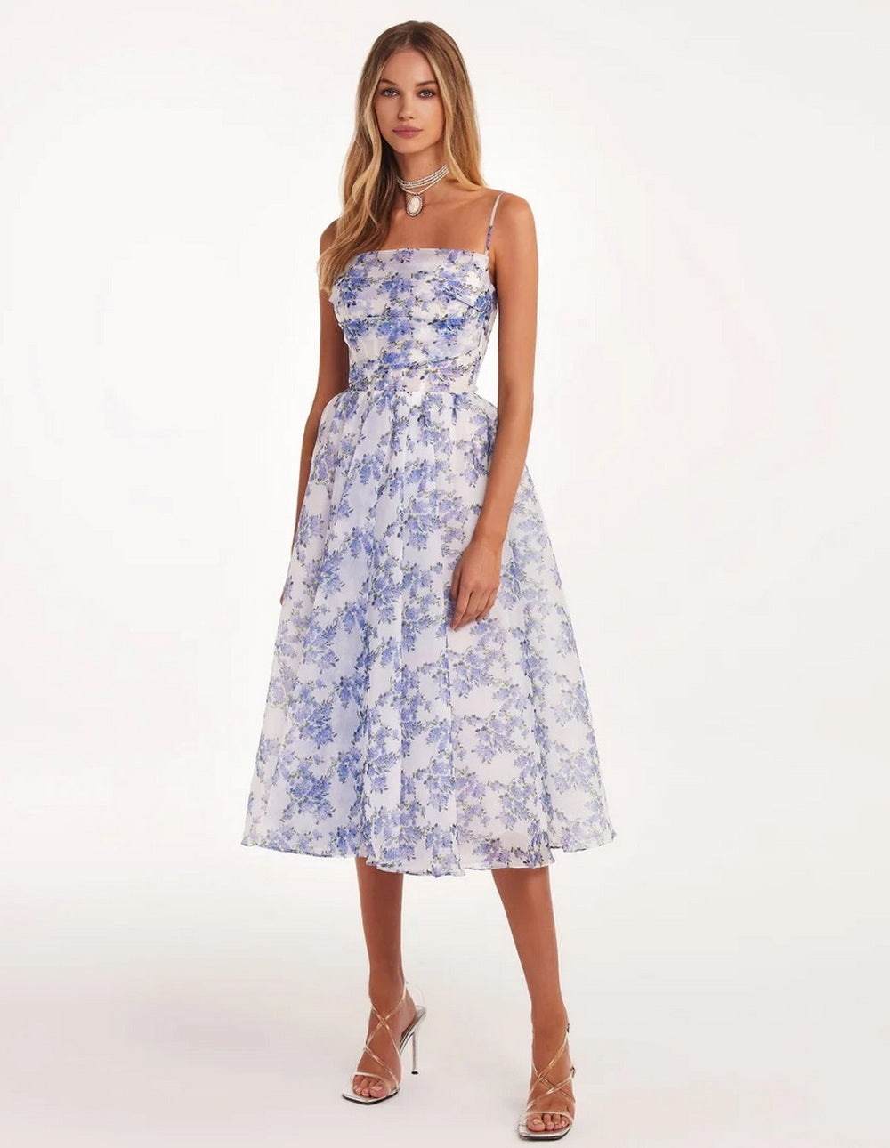 EMERY | Midi Bloemenjurk