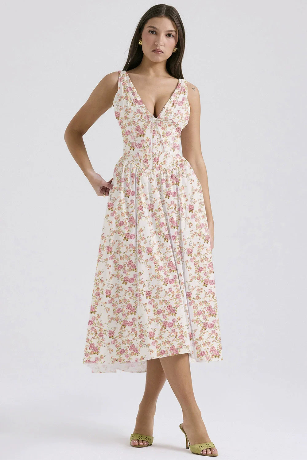 ESME | Korsett  Midi Jurk