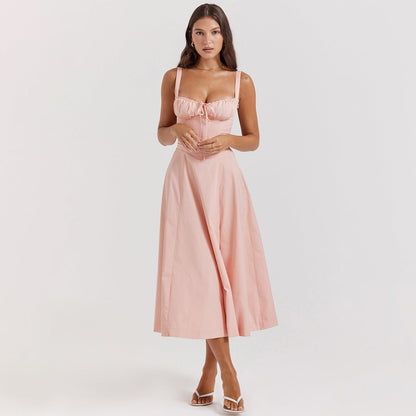 LUCIE – Korset Midi Dress