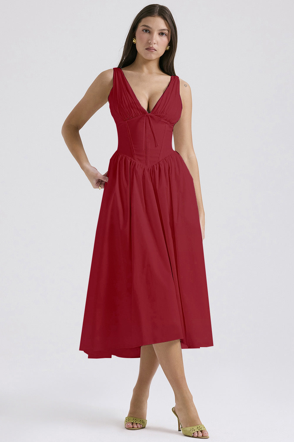 ESME | Korsett  Midi Jurk