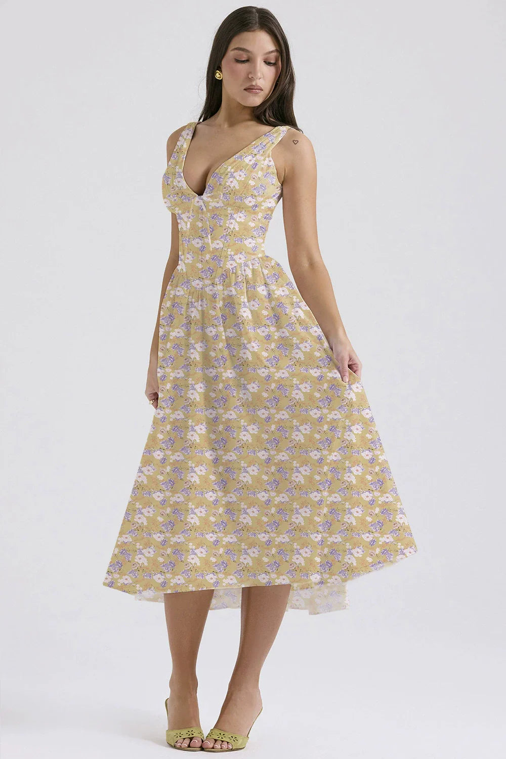 ESME | Korsett  Midi Jurk