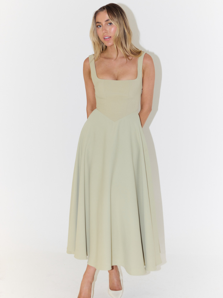 MELIS | Grace Midi Jurk