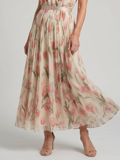 MARIT | Bloemen Maxi Jurk