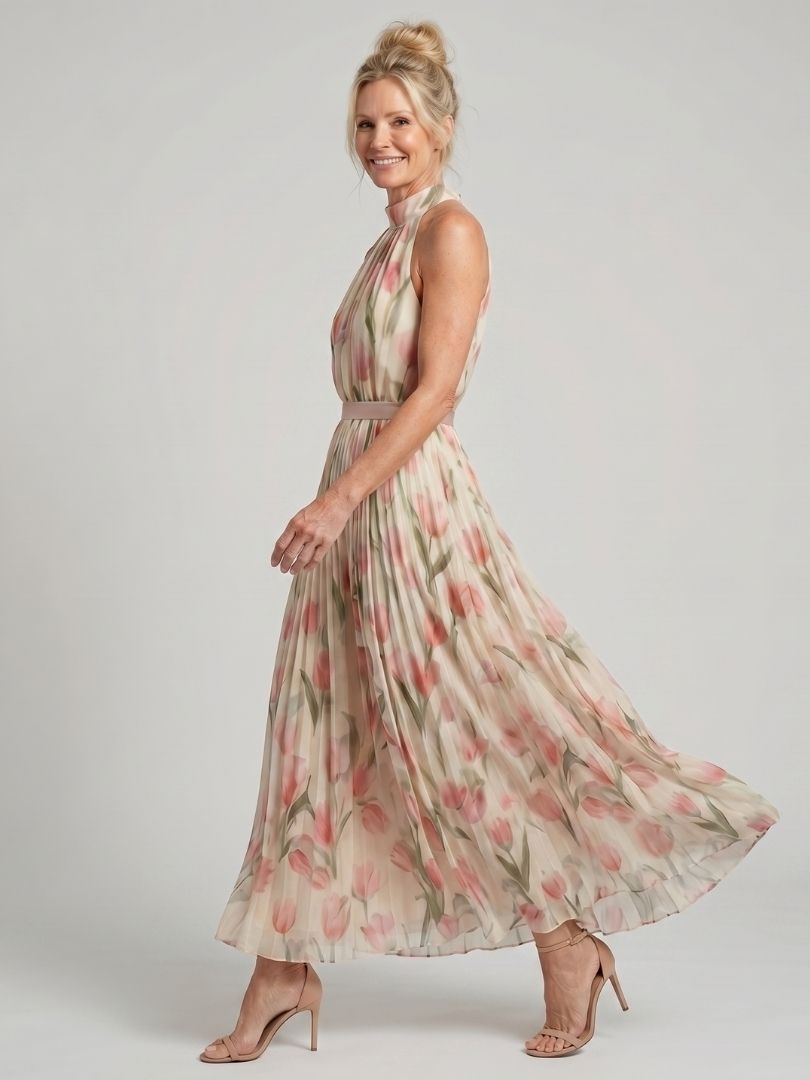 MARIT | Bloemen Maxi Jurk