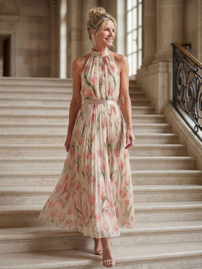 MARIT | Bloemen Maxi Jurk