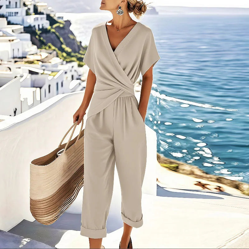COLLEEN | Elegant Wikkel Tweedelige Set