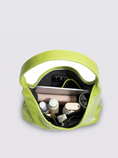 Scarlett Versleten Leren Retailertas