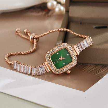 Rayna Horloge met Edelsteenaccent