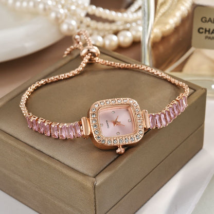 Rayna Horloge met Edelsteenaccent