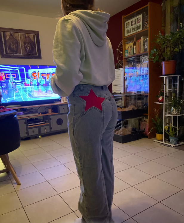 LISA | Oversized Sterrenjeans