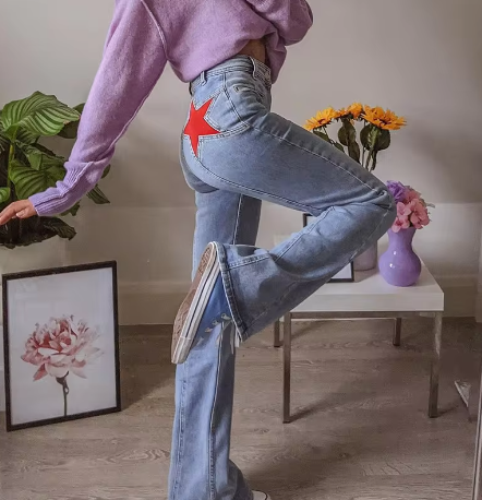 LISA | Oversized Sterrenjeans
