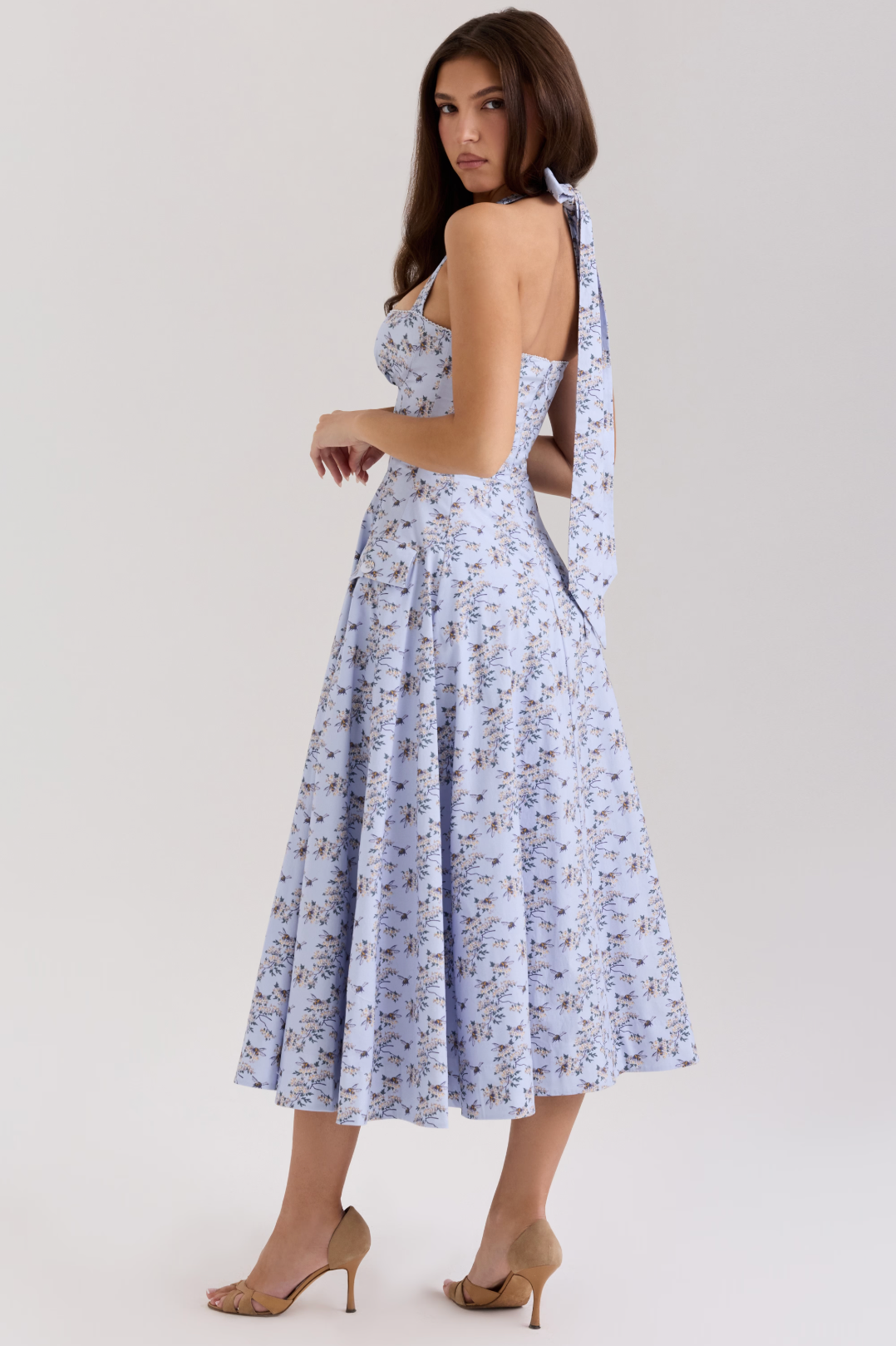 AMILIA | Flare Maxi Jurk