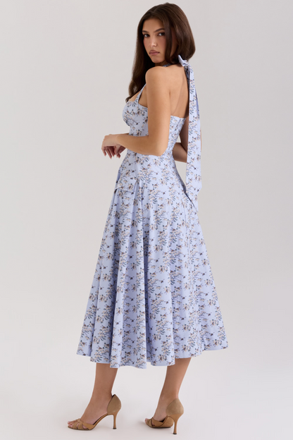 AMILIA | Flare Maxi Jurk