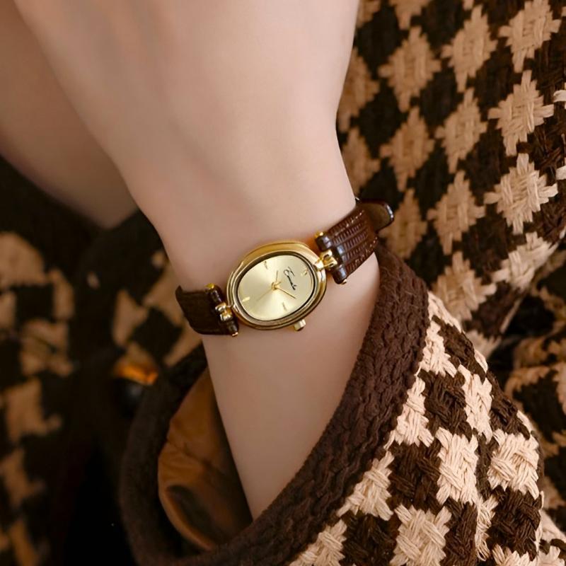 Emelia Elegant Gouden Horloge