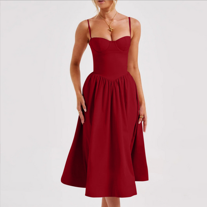 CLARA | Bustier Midi Jurk