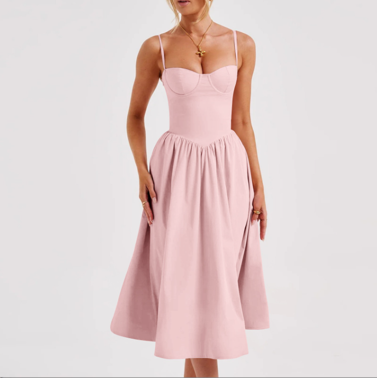 CLARA | Bustier Midi Jurk