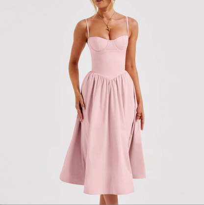 CLARA | Bustier Midi Jurk
