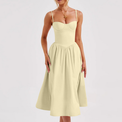 CLARA | Bustier Midi Jurk