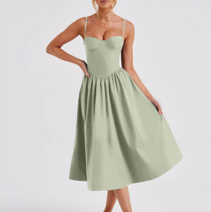 CLARA | Bustier Midi Jurk