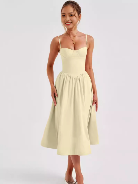 CLARA | Bustier Midi Jurk