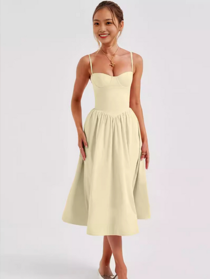CLARA | Bustier Midi Jurk