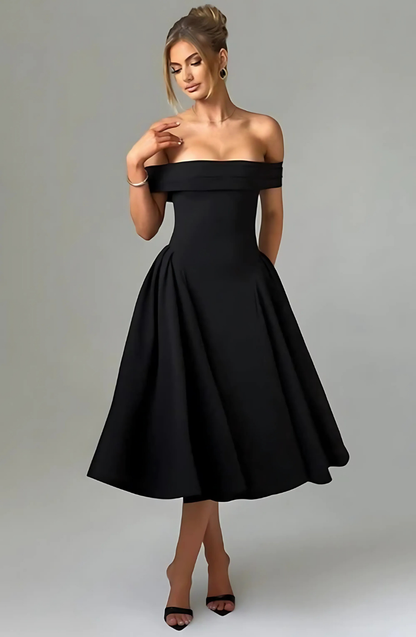 IMANI | Elegante Midi Jurk
