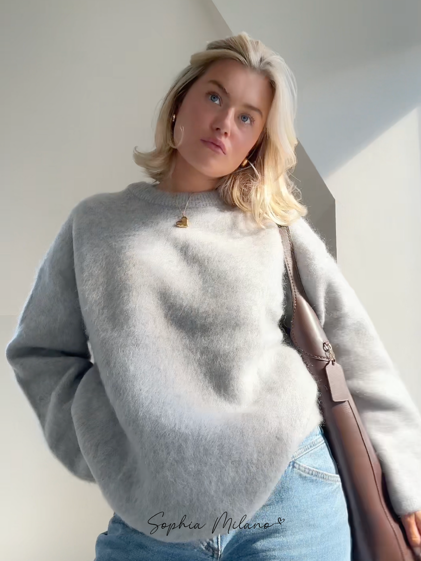 SOPHIA | Mohair Trui