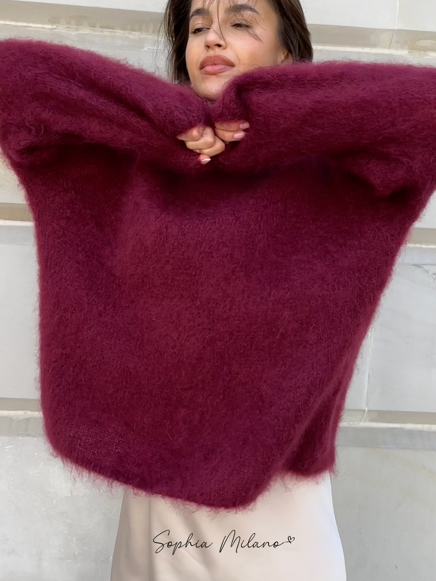 SOPHIA | Mohair Trui
