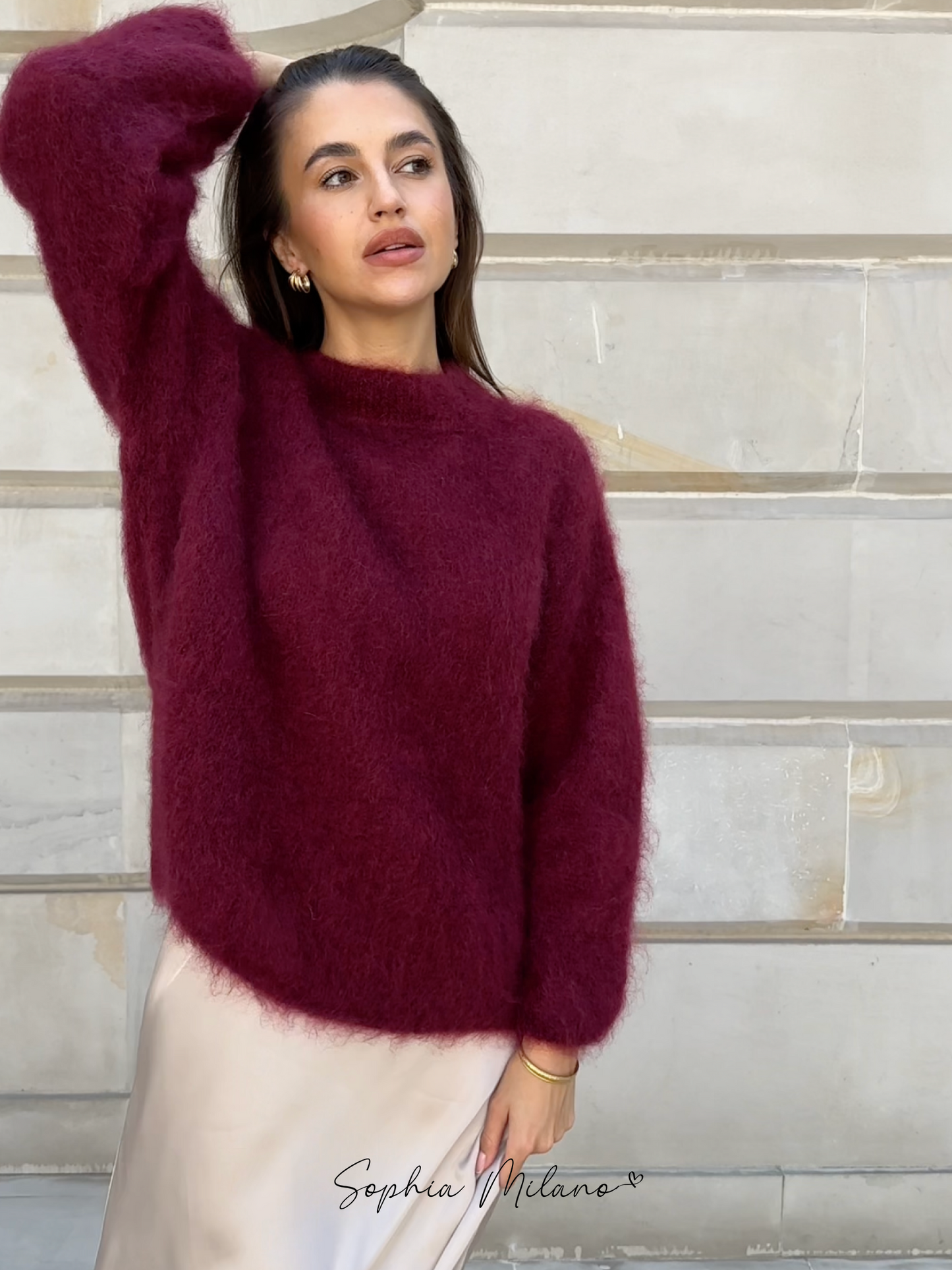 SOPHIA | Mohair Trui
