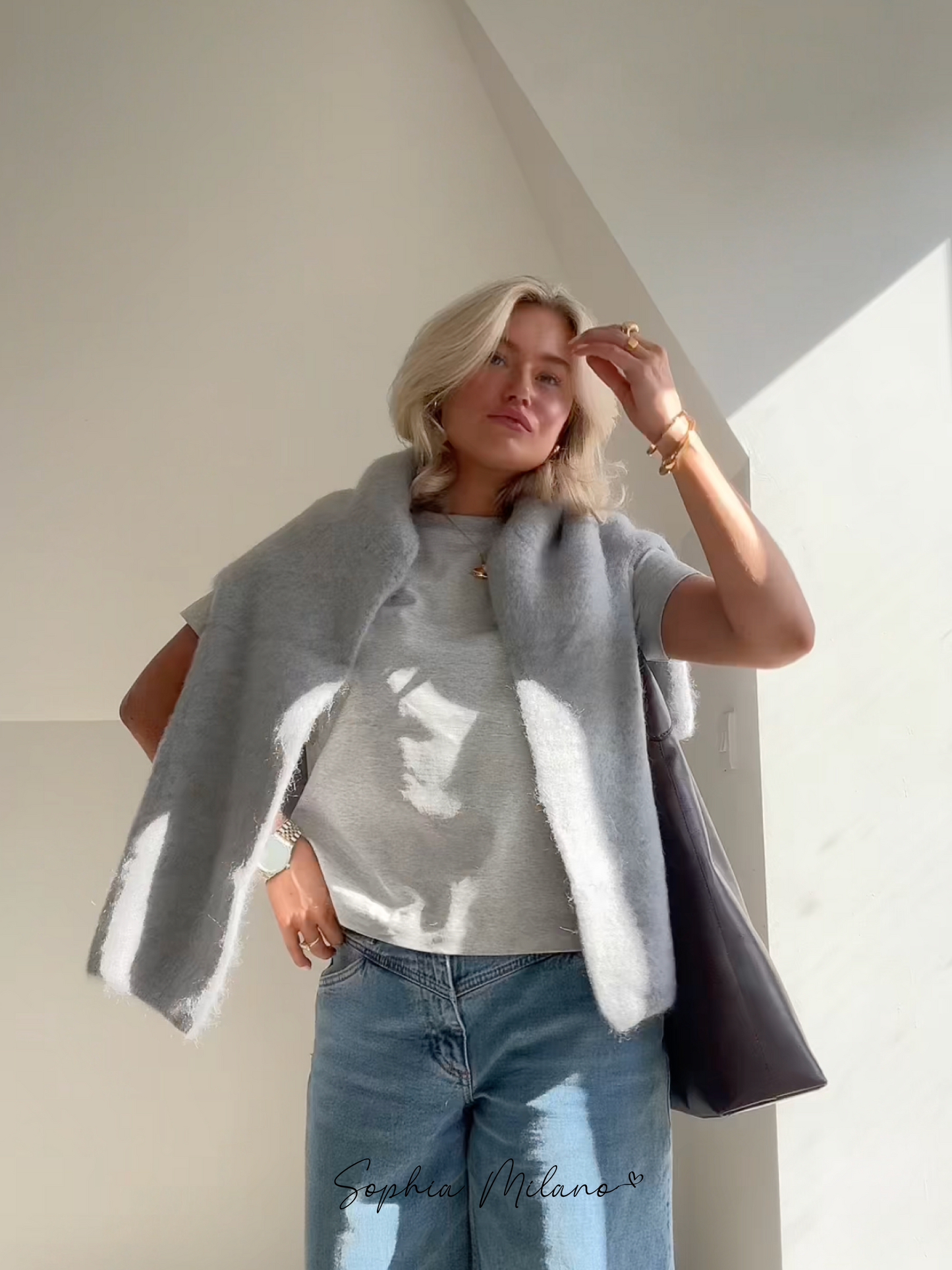 SOPHIA | Mohair Trui